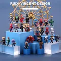 Disney series Marvel Avengers Hulk Thor Spider Man venom Captain Decoration Collection Figurine