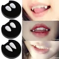 Cosplay Halloween Dentures Zombie Ghost Devil Werewolf Teeth Box Packed Gift Prop Costume Party