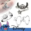 2024 New Disney Lilo Stitch Rings articoli di moda per ragazze Winnie The Pooh Ring accessori per