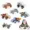 Auto in Silicone bambino 0-12 mesi giocattoli ambulanze camion per bambini Silicone alimentare