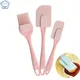 3PCS/Set Cream Scraper DIY Bread Cake Butter Spatula Mixer Oil Brush Kitchen Baking Tool Silicone