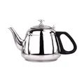 Thickened stainless steel tea pot restaurant tea pot with filter thickened water pot tea set