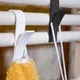 2/6pcs White Hanger for Heated Towel Radiator Rail Bath Hook Holder Clothes Hanger Plegable Scarf