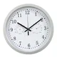 12Inch Clock Automatic Time Adjustment Scanning Radio Controlled Clock Temperature Hygrometer Wall