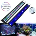 60/110cm LED Aquarium Light Multi-Color Full Spectrum Super Slim Fish Tank Aquatic Plant Marine Grow