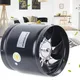 150mm Axial Pipe Fan Metal Blower Bathroom Fan Channel Pipe Fan 500m³/h Channel Pipe Fan Pipe Insert