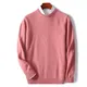 Autumn Winter Cashmere Blended Sweater O-neck Pullovers Men's Loose Oversized Knitted Shirt New