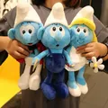 40cm Disney Smurfs Painter Engineer Chef Modeling Plush Toys Cartoon Anime Plush Toy Children's