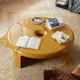 Nordic Circular Coffee Table Modern Design Creative Small Elegant Plastic Coffee Table Living Room