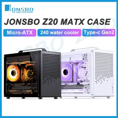 JONSBO Z20 MATX Case Detachable Portable Mini Desktop Chassis Supports 363mm Graphics Card 240