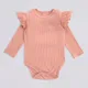 Spring and Autumn infant baby boys girls Baby Bodysuits Long Sleeve Playsuit Briefs crawling suit