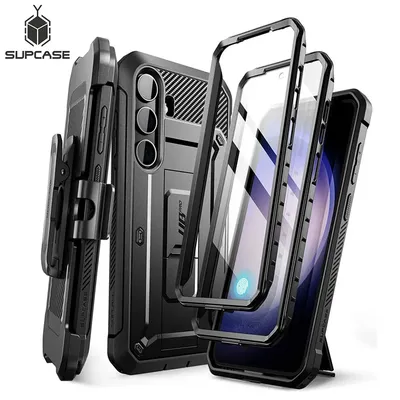 SUPCASE For Samsung Galaxy S24 Plus Case UB Pro Heavy Duty Rugged Case with Built-in Screen Protector & Kickstand & Belt-Clip