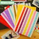 10 sheets DIY Colorful Photo Corner Scrapbook Paper Photo Albums Frame Picture Decoration PVC