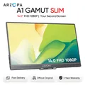 ARZOPA 14.0'' 1080P FHD IPS Ultrathin Portable Monitor with USB C HDMI External Second Screen for