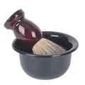 Men's Shaving Bowl Soap Mug Cup Face Cleaning Tools Holder Male Appliance Barber Brush