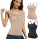 Women Tummy Control Shapewear Smooth Body Shaping Camisole Tank Tops Plus Size Slimming Underwear