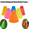 8cm Plastic Skate Marker Cones Roller Football Soccer Training Equipment Marking Cup Roller Skating