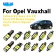 Interior LED Light Kit For Opel Vauxhall Zafira A B C Corsa D E Astra G H J K Mokka Insignia Vectra