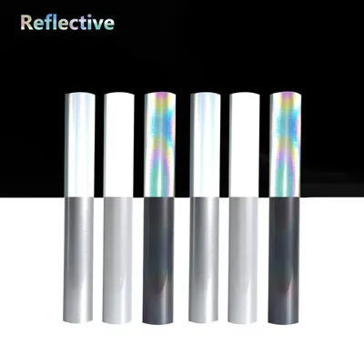 Reflective HTV Vinyl,Heat Transfer Vinyl for T Shirt, Iron On Vinyl For All Cutter Machine, Easy to Cut &Weed