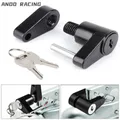 Trailer Hitch Coupler Lock 1/4" Zinc Alloy Small Trailer Lockstitch Anti-Theft Trailer Hitch