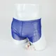 Men Sheer Mesh Boxer Briefs See Through Underwear Ultra Thin Underpants Side Slit Boxer Shorts