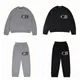 Cole Buxton Sweater Trousers 1:1 High Quality CB Letter Logo Jacquard Loose Jogging Cole Buxton