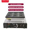 XEOLEO 850W elettrico olandese Pancake Makerr 9 fori Mini olandese Nachine Poffertjes Grill Muffin
