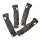 2 Colors Full 3K Carbon Fiber Knife Handle Patch Scales For Genuine Benchmade Bugout 535 Knives Grip