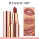 O.TWO.O Lipstick Lip Tint Waterproof Long Lasting Non-stick Cup Sexy Red Pink Lip Glaze Velvet Matte