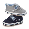 Newborn Baby Shoes Boys' Baby Casual Soft Sole Non slip PU Leather First Walking Shoe Crawling Baby