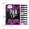 10 Color Hair Chalk for Girls Makeup Kit - New Hair Chalk Comb Temporary Washable Hair Color Dye for