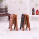 1PCS 1:12 Dollhouse Miniatures Simulation Wooden Bakery Cafe Signboard Model DIY Play House Toy