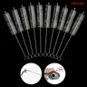 10 pz/set Medical tracheale tracheostomia Cannula spazzole Trach Tube Cleaner Brush
