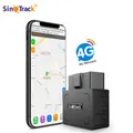 4G GPS Tracker Mini ST-902L Builtin Battery OBD II 16PIN interface device for Car vehicle with