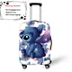 Lilo Stitch Suitcase Luggage Protective Cover Travel Accessories Trolley Case Elastic Anti-dust