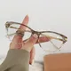 Cat Eye Optical Glasses Women Crystal Frame Anti Blue Glasses Myopia Prescription Eyeglasses Frames