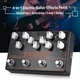 DTC 4-in-1 Electric Guitar Effects Pedal Distortion Overdrive Loop Delay Effect Electric Guitar Bass