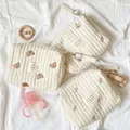 New Mommy Bag Cute Print Embroidery Mommy Bag Zipper Newborn Baby Diaper Bag Nappy Pouch Travel