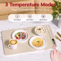 Fast Heating Food Electric Warming Tray Foldable Food Warmer Plate with Adjustable Temperature