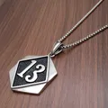 Free Shipping Punk 316L Stainless Steel Silver Color Number Gold Plated 13 Biker Pendant Rope Link