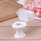 Dollhouse Furniture Vintage Bathroom Modeling White Toilet Doll House Miniature Baby Pretend Toys