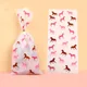 10-50PCS Horse Party Gift Bags Candy Bag Biscuit Packing Bag Horse Treat Bag Children Horse