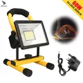 Portable 64 LEDS 60W Spotlight Work Light IP65 Outdoor Waterproof Emergency Work Light with USB Port