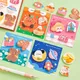 4 Pcs/lot Cartoon Travel Fruit N Times Sticky Notes To Do List Planner Sticker Memo Pad Notepad Gift