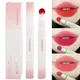 Fluffy Velvet Soft Lip Glaze Matte Rose Red Lipstick Liquid Cream Lip Gloss Waterproof Lasting