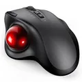 Trackball Wireless Mouse Rechargeable Bluetooth 2.4G USB Mouse Ergonomic Mice for Computer Android