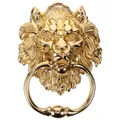 Metal Door Knocker Handle Chinese Gate Door Pull Lion Head Pull Ring Handle Pull Lion Head Door