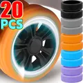 20/2pcs Roller Protective Sleeve Silicone Luggage Wheels Protector Travel Suitcase Wheel Caster