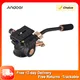 Andoer Q08S Aluminum Alloy 3-Way Damping Video Head Tripod Head w/ Pan Bar Handle 360° Panoramic