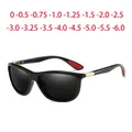 Oval Women Polarized Sun Glasses Sunglasses Custom Female Myopia Minus Prescription Lens 0 -0.5 -1